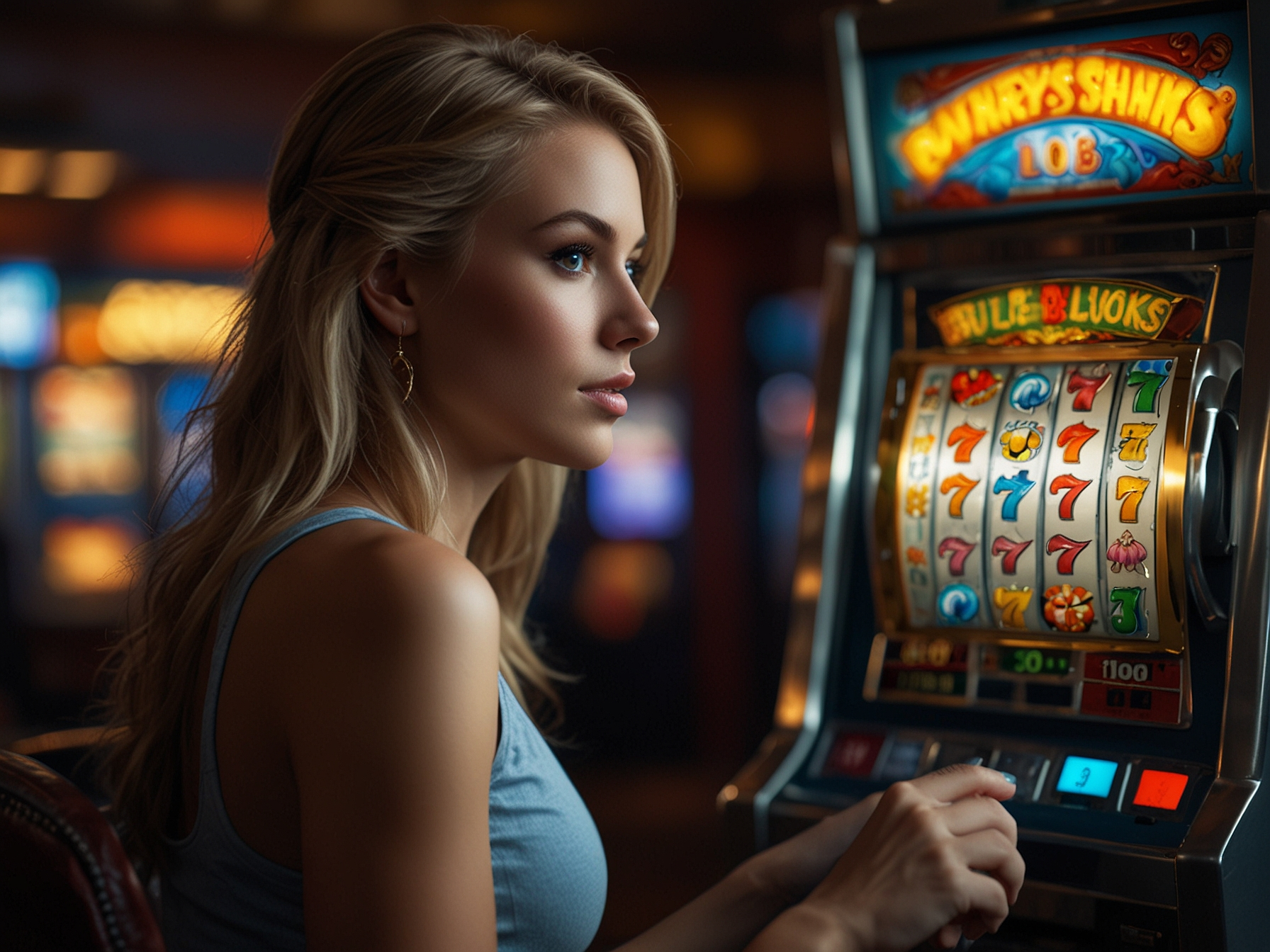 Using bonus on slots