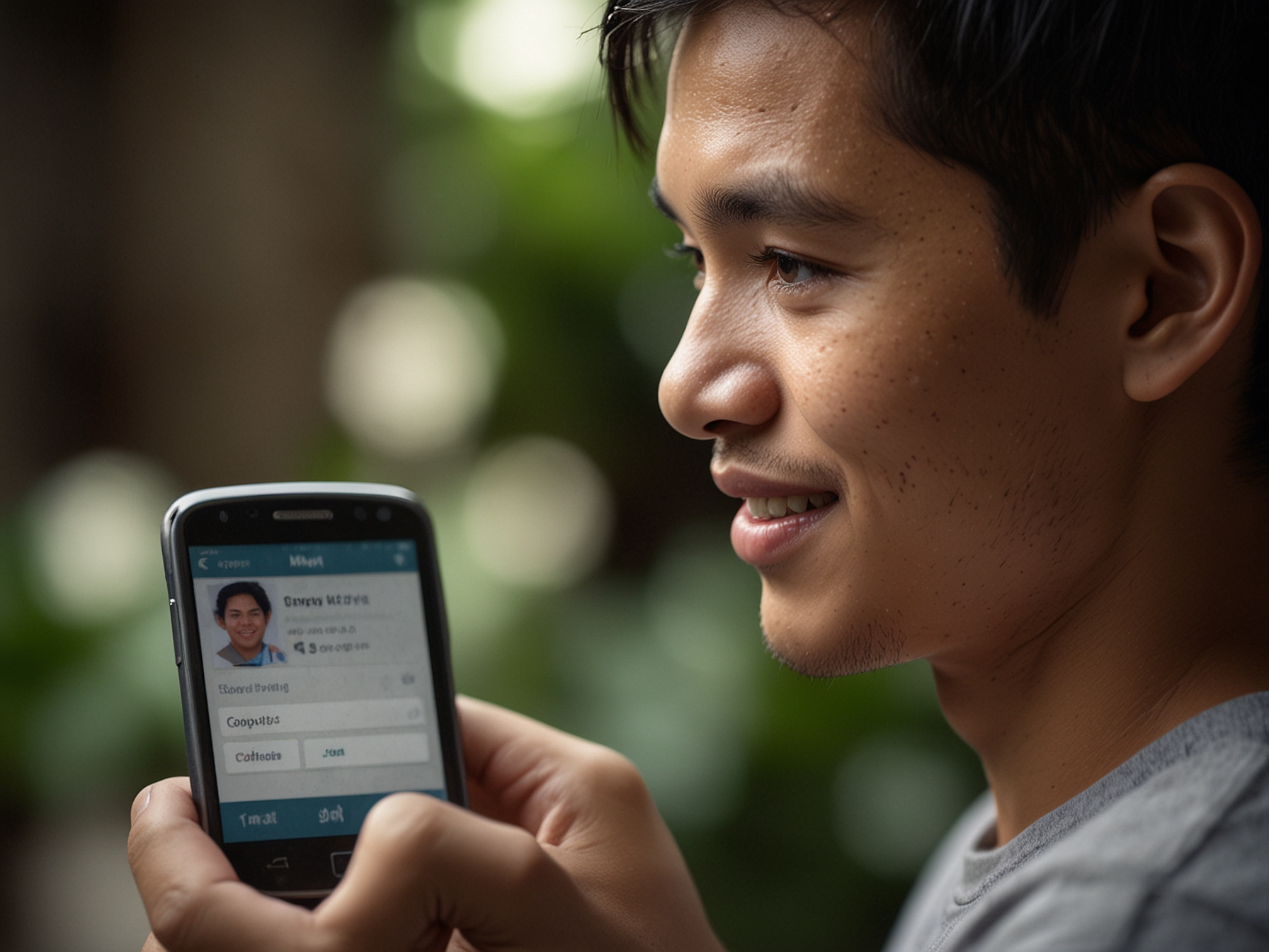 Quick signup on mobile