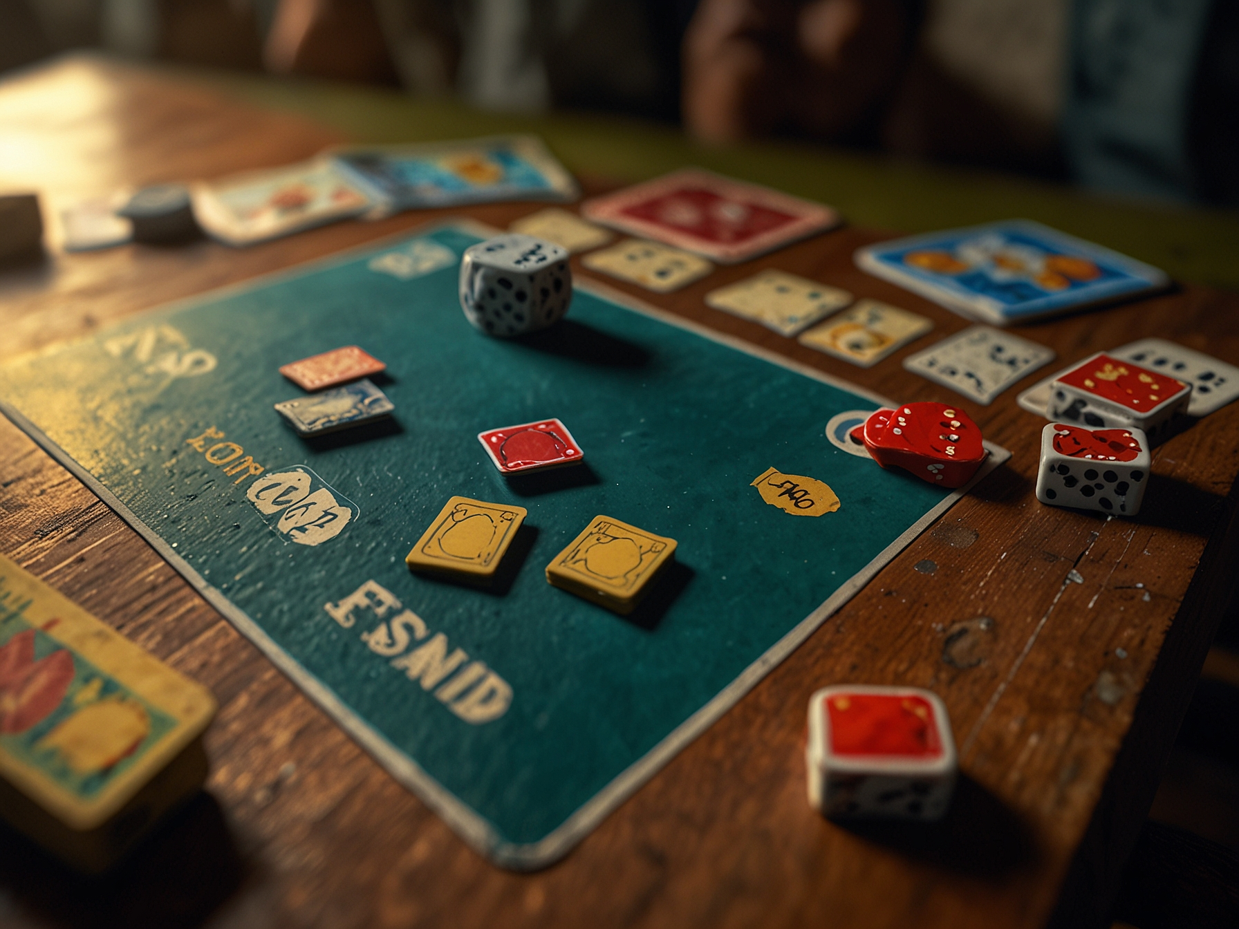 Local style card and fishing games